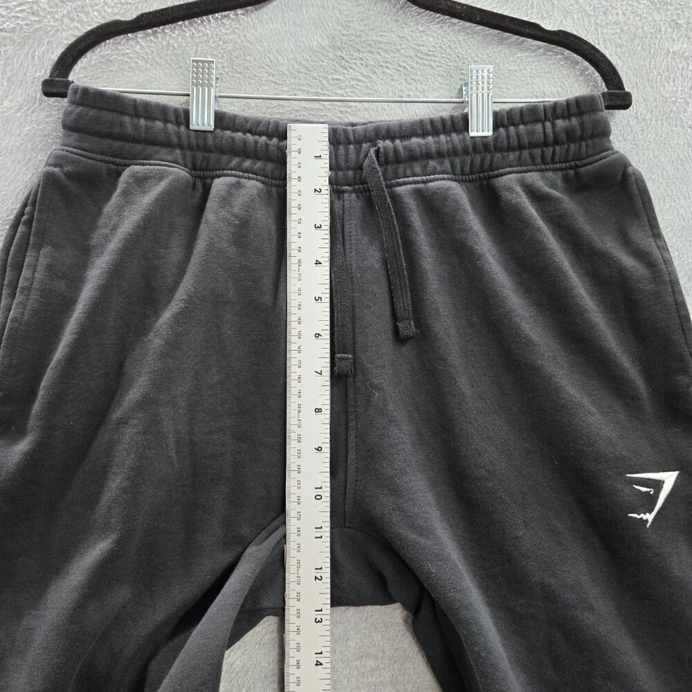 Gymshark Men Activewear Pants Small Black Jogger Logo Embroidered - Picture 3 of 11